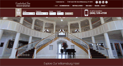 Desktop Screenshot of cumberlandinn.com